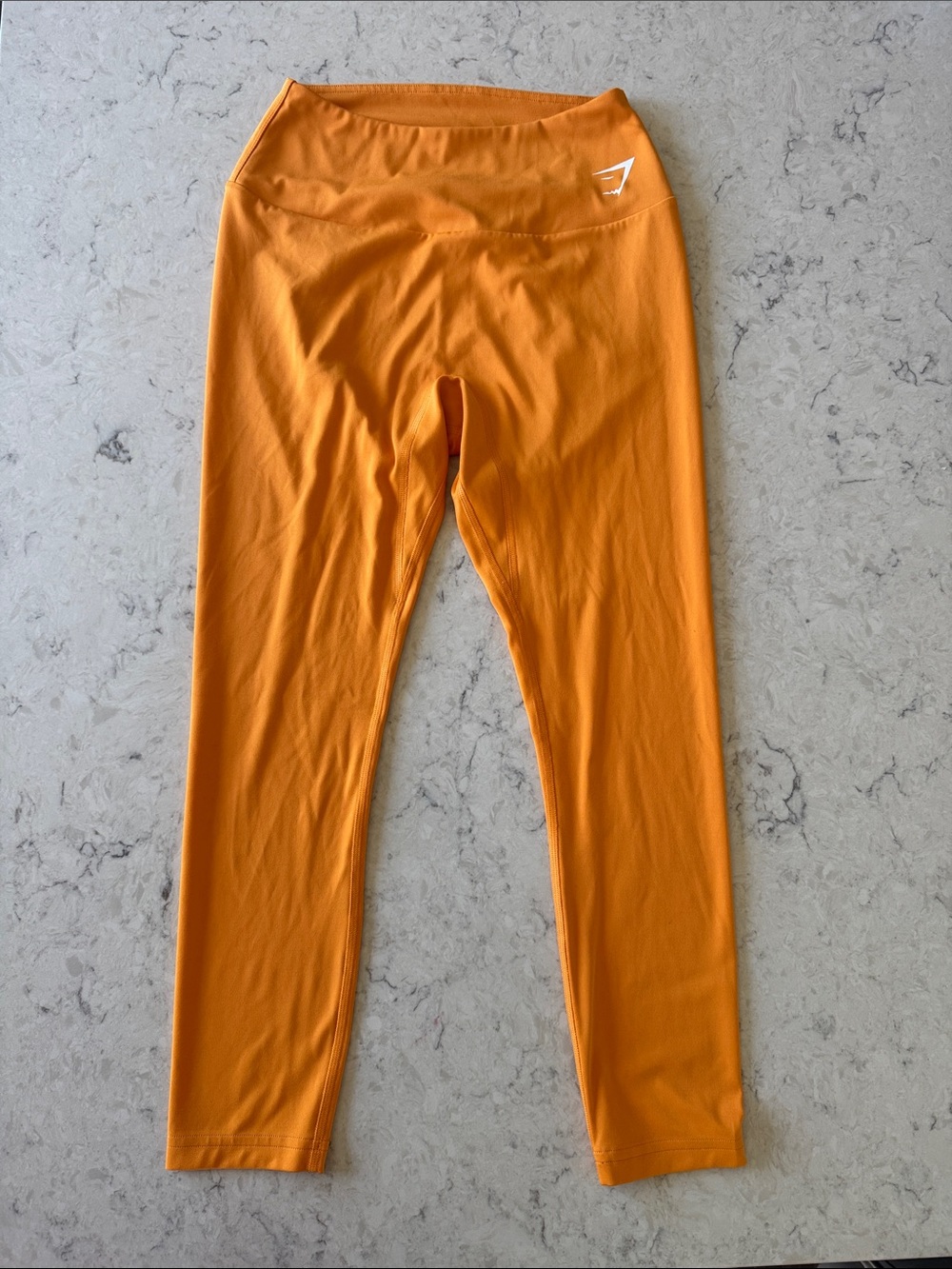 Gymshark Women’s Orange High-Waist Leggings Size S - Picture 4 of 6